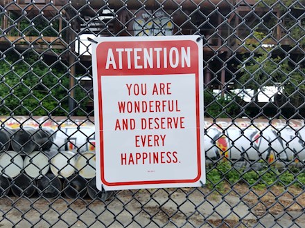 ATTENTION: YOU ARE WONDERFUL AND DESERVE EVERY...